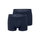 Schiesser Unterwäsche Boxershorts Cotton Flex dunkelblau Herren - 2 Stück