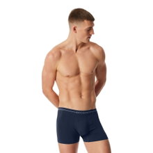Schiesser Unterwäsche Boxershorts Cotton Flex dunkelblau Herren - 2 Stück