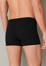 Schiesser Underwear Boxer Shorts 95/5 Stripes Black Men - 3 Pack