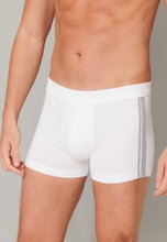Schiesser Underwear Boxer Shorts 95/5 Stripes White Men - 3 Pieces