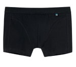 Schiesser Unterwäsche Boxershorts Long Life Cotton schwarz Herren - 1 Stück