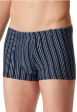 Schiesser Long Life Soft Boxershorts 183146 dark blue striped for men - 1 piece