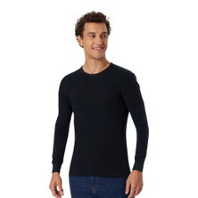Schiesser Freizeit Langarmshirt Revival Friedrich schwarz Herren