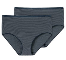 Schiesser Midi Slip Modal Essentials Unterwäsche nachtblau Damen - 2 Stück