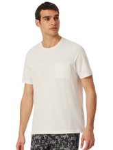 Schiesser Freizeit Tshirt Mix+Relax (100% Baumwolle) weiss Herren