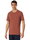 Schiesser Freizeit Tshirt Mix+Relax (100% Baumwolle) terracottarot Herren
