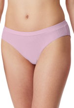 Schiesser Rio-Slip Doppelripp Organic Cotton Unterwäsche rosa/sandbraun Damen - 1 Stück