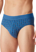 Schiesser Underwear Rio Slip Organic Cotton 95/5 multicoloured navy blue/blue Men's - 3 pieces