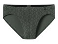 Schiesser Slip Supermini Long Life Soft 181116 (Schlüpfer) gemustert dunkelgrün Herren - 1 Stück