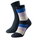 Schiesser Tagessocke Crew Long Life Cool (Baumwolle) dunkelblau/mehrfarbig Damen - 2 Paar