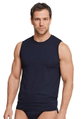 Schiesser Tank-Top Long Life Soft (perfekte Passform) Unterwäsche blauschwarz Herren