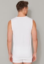 Schiesser Tank-Top 95/5 V-Neck (95% Cotton) Underwear white Men - 2 Pack