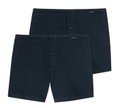 Schiesser Unterwäsche Boxershorts Multipack Jersey dunkelblau Herren - 2 Stück