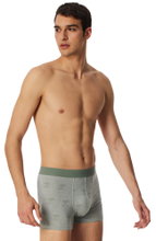 Schiesser Unterwäsche Boxershorts 95/5 Webgummibund Herren-Shorts schwarz/grau Herren - 3 Stück