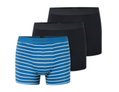Schiesser Unterwäsche Boxershorts 95/5 Webgummibund 910 dunkelblau/blauweiss gestreift Herren - 3 Stück