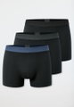 Schiesser Unterwäsche Boxershorts 95/5 Organic Cotton Webgummibund schwarz Herren - 3 Stück