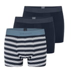 Schiesser Underwear Boxer Shorts 95/5 Woven Elastic Waistband 912 Multicoloured Striped Men's - 3 Pieces