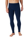 Schiesser Underwear Base Layer Trousers Organic Cotton Elastic 95/5 - dark blue Men's