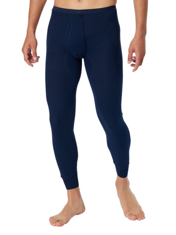 Schiesser Unterwäsche Unterziehhose Serie Original Classics Feinripp mit Eingriff - navyblau Herren