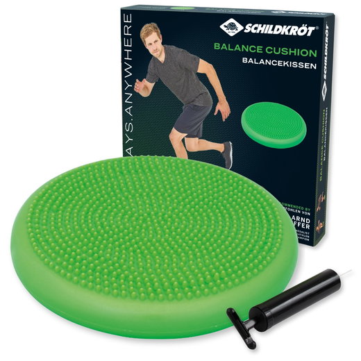 Schildkröt Fitness Balance Kissen (max. Belastung 120kg) grün