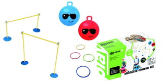 PlayzoneFit Hindernisparcour Playzone-Fit Obstacle Race Set - 1 Set