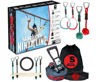 Slackers Ninja Line Starter (Fitness Garden Parkour for Playing and Training) - 1 Set