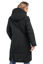 Schöffel Winter-Daunenmantel Down Parka Canterbury (4-Wege-Stretch, sehr warm, wasserdicht) schwarz Damen