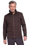 Schöffel Fleecejacke Aurora (Stehkragen, schnelltrocknend, warm) burgundrot Herren