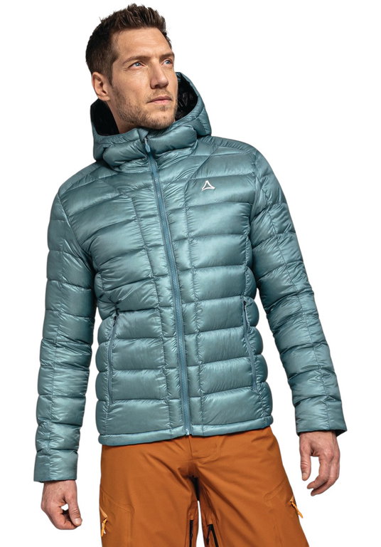 Schöffel Winter Down Jacket Down Lodner (light, durable) light blue Men's