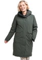 Schöffel Winter-Daunenmantel Down Parka Canterbury (4-Wege-Stretch, sehr warm, wasserdicht) dunkelgrün Damen