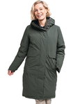 Schöffel Winter-Daunenmantel Down Parka Canterbury (4-Wege-Stretch, sehr warm, wasserdicht) dunkelgrün Damen