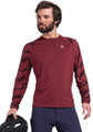 Schöffel Fahrrad-Langarmshirt Longsleeve Lakata Trail M (4-Wege-Stretch, schnelltrocknend) rot Herren