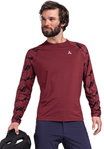 Schöffel Bicycle Long Sleeve Shirt Lakata Trail M (4-Way Stretch, Quick-Drying) red Men's