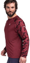 Schöffel Fahrrad-Langarmshirt Longsleeve Lakata Trail M (4-Wege-Stretch, schnelltrocknend) rot Herren