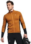Schöffel Bike Long Sleeve Shirt Piambello Full-Zip (maximum freedom of movement) orange/black Men