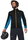 Schöffel Fahrrad-Langarmshirt Piambello Full-Zip (maximale Bewegungsfreiheit) schwarz/blau Herren