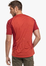 Schöffel Fahrrad-Tshirt Auvergne (leicht, schnelltrocknend) rot Herren