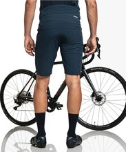 Schöffel Montosoli Cycling Shorts (4-Way Stretch, Durable) Short Navy Blue Men's
