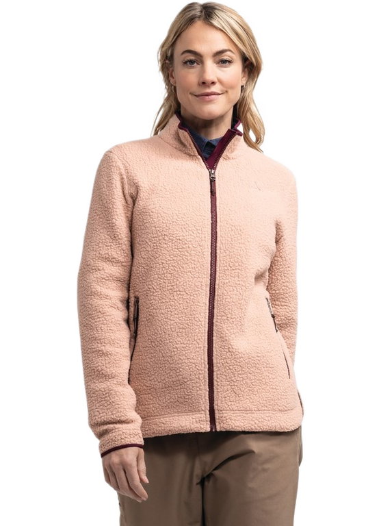 Schöffel Fleecejacke Atlanta (warm, hoher Feuchtigkeitstransport) rosa Damen