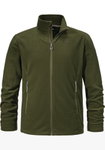 Schöffel Fleecejacke Cincinnati3 (atmungsaktiv, schnelltrocknend, warm, 2-Wege-Stretch) khakigrün Herren