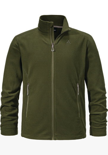 Schöffel Fleecejacke Cincinnati3 (atmungsaktiv, schnelltrocknend, warm, 2-Wege-Stretch) khakigrün Herren