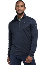 Schöffel Kurtka polarowa Circ Looop Half-Zip (wysoki transport wilgoci) granatowa Męska