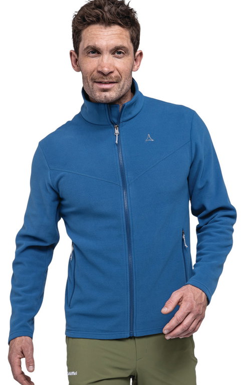 Schöffel Fleecejacke Hiking Style Qutang MNS (warm, funktionelles Recyclingpolyester) blau Herren