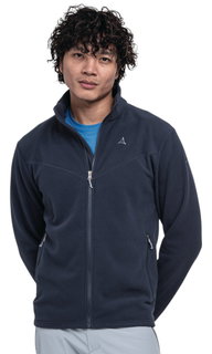 Schöffel Fleecejacke Hiking Style Qutang MNS (warm, funktionelles Recyclingpolyester) navyblau Herren
