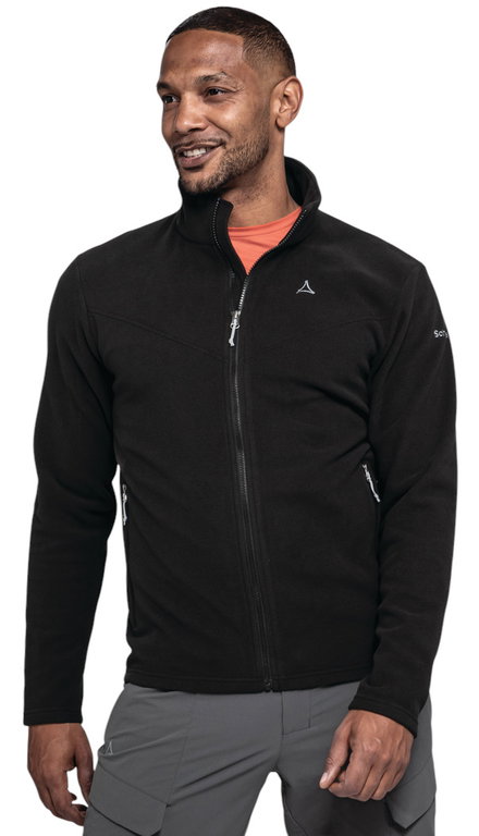 Schöffel Fleecejacke Hiking Style Qutang MNS (warm, funktionelles Recyclingpolyester) schwarz Herren