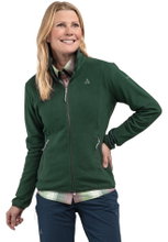Schöffel Fleece Jacket Hiking Style Ash (high moisture transport) dark green Ladies