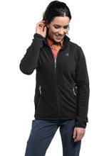 Schöffel Fleece Jacket Hiking Style Ash (high moisture transport) black Ladies
