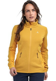 Schöffel Lodron Fleece Jacket (4-Way Stretch) yellow Ladies