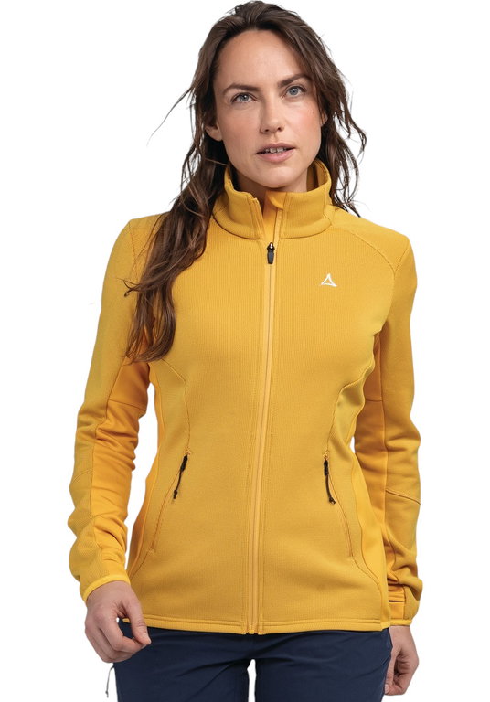 Schöffel Fleecejacke Lodron (4-Wege-Stretch) gelb Damen