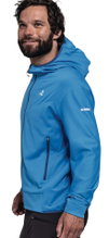 Schöffel Fleece Jacket Mountain Hoody Style Blaueis MNS (with hood, warm, quick-drying) blue men's